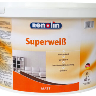 Renolin Superweiss balti sienų ir lubų dažai