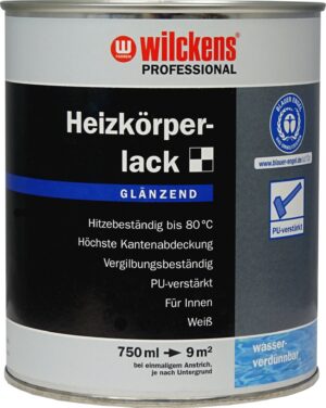 Wilckens Professional blizgūs radiatorių dažai, balti