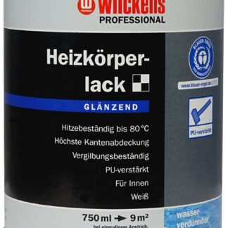 Wilckens Professional blizgūs radiatorių dažai, balti