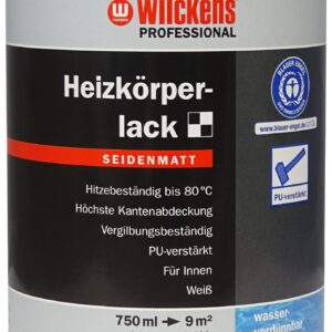 Wilckens Professional pusiau matiniai radiatorių dažai, balti