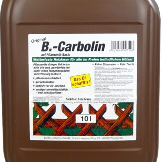 B.-Carbolin medienos lazūra lauko darbams, medžio ruda