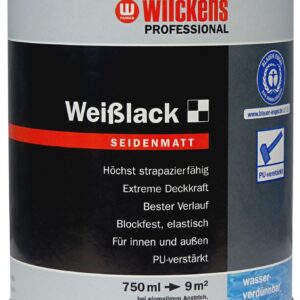 Wilckens Professional pusiau matinis baltas lakas