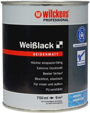 Wilckens Professional pusiau matinis baltas lakas